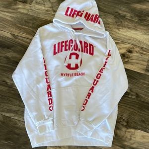 Washed, but never worn Myrtle Beach Lifeguard Hoodie